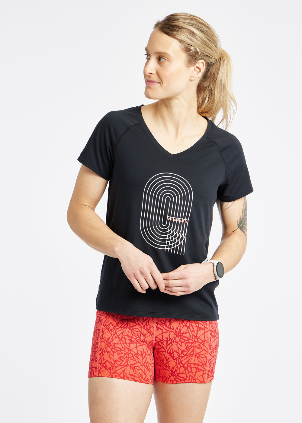Essential Bird V Neck Short Sleeve-zoom-9