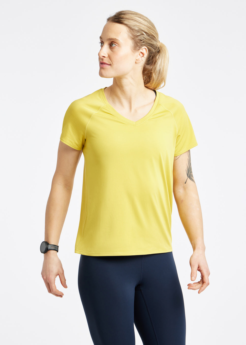 Essential Bird V Neck Short Sleeve-zoom-4