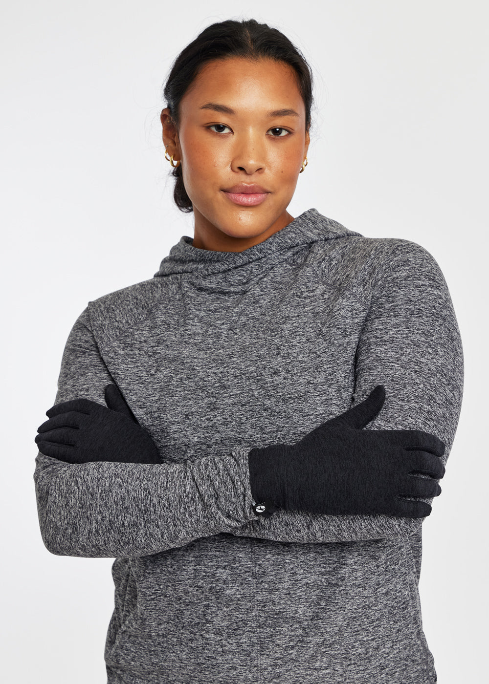 Lux Running Gloves in Black