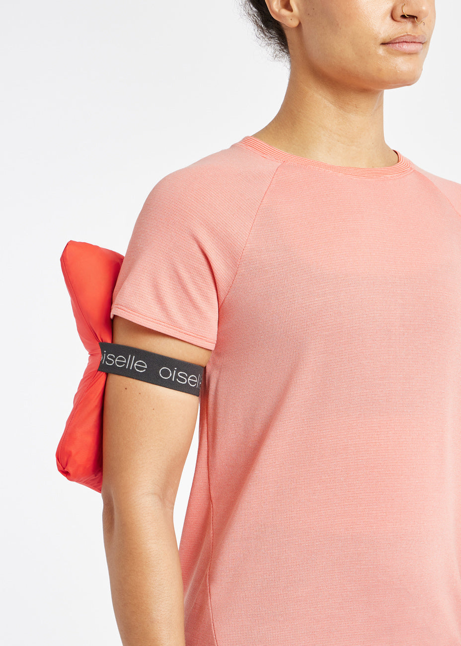 Vim Packable Running Jacket in Alpenglow, packable design view